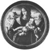 RAFFAELLINO DEL GARBO - Madona cu Isus si doi sfinti